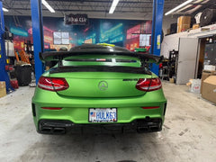 CMST Tuning GTR Style Spoiler Wing for Mercedes-Benz C63s C63 C43 C400 C300 W205 Coupe Carbon Fiber/FRP