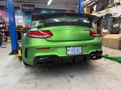 CMST Tuning GTR Style Spoiler Wing for Mercedes-Benz C63s C63 C43 C400 C300 W205 Coupe Carbon Fiber/FRP