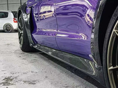 CMST Tuning Carbon Fiber Side Skirts for Porsche Taycan & 4S & Turbo & Turbo S