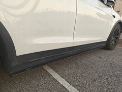 CMST Tuning Carbon Fiber Side Skirts for Tesla Model X 2022-ON