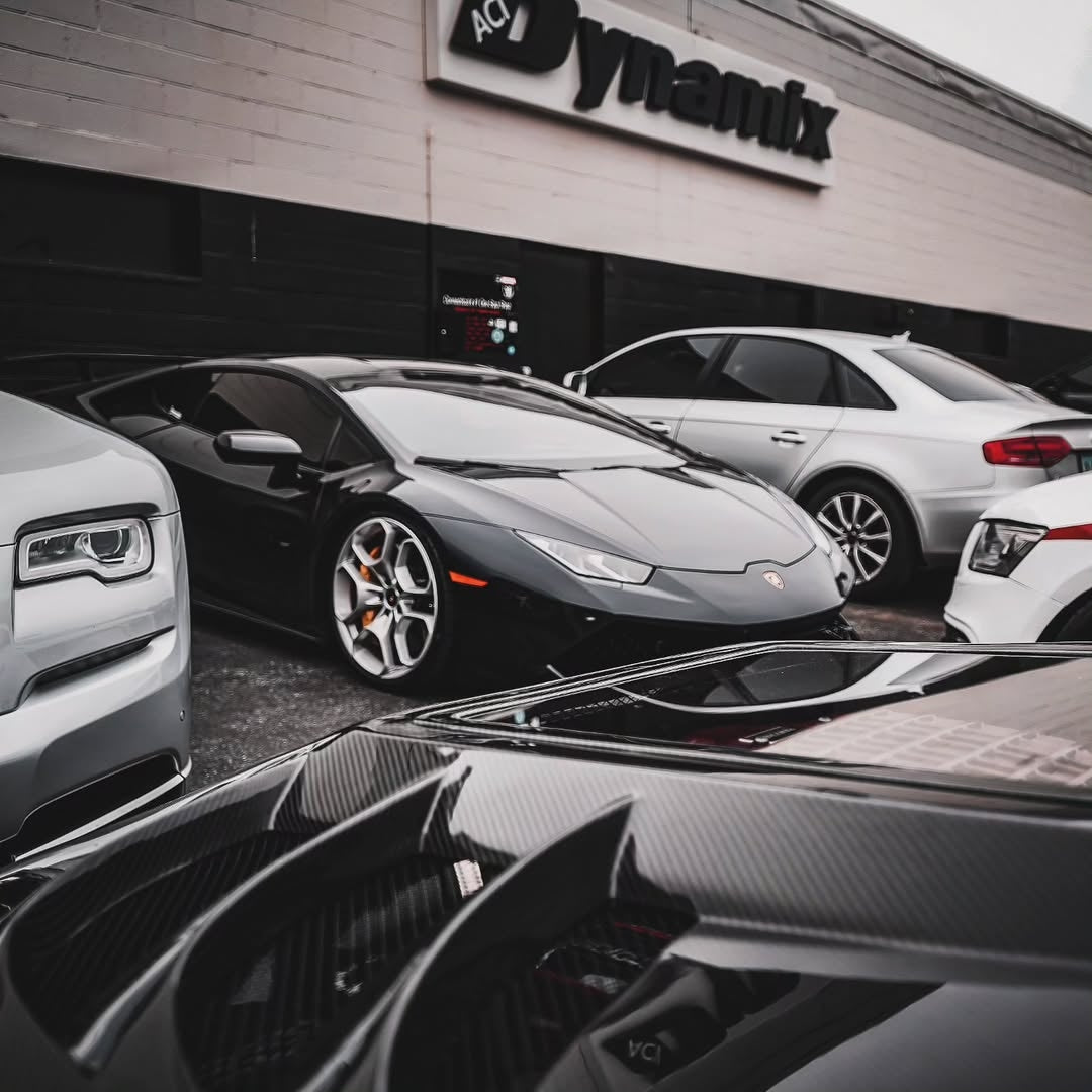 Dodge Charger 2015-2023 with Aftermarket Parts - V3 Clearview Glass Style Hood Bonnet Carbon Fiber / FRP from CMST Tuning