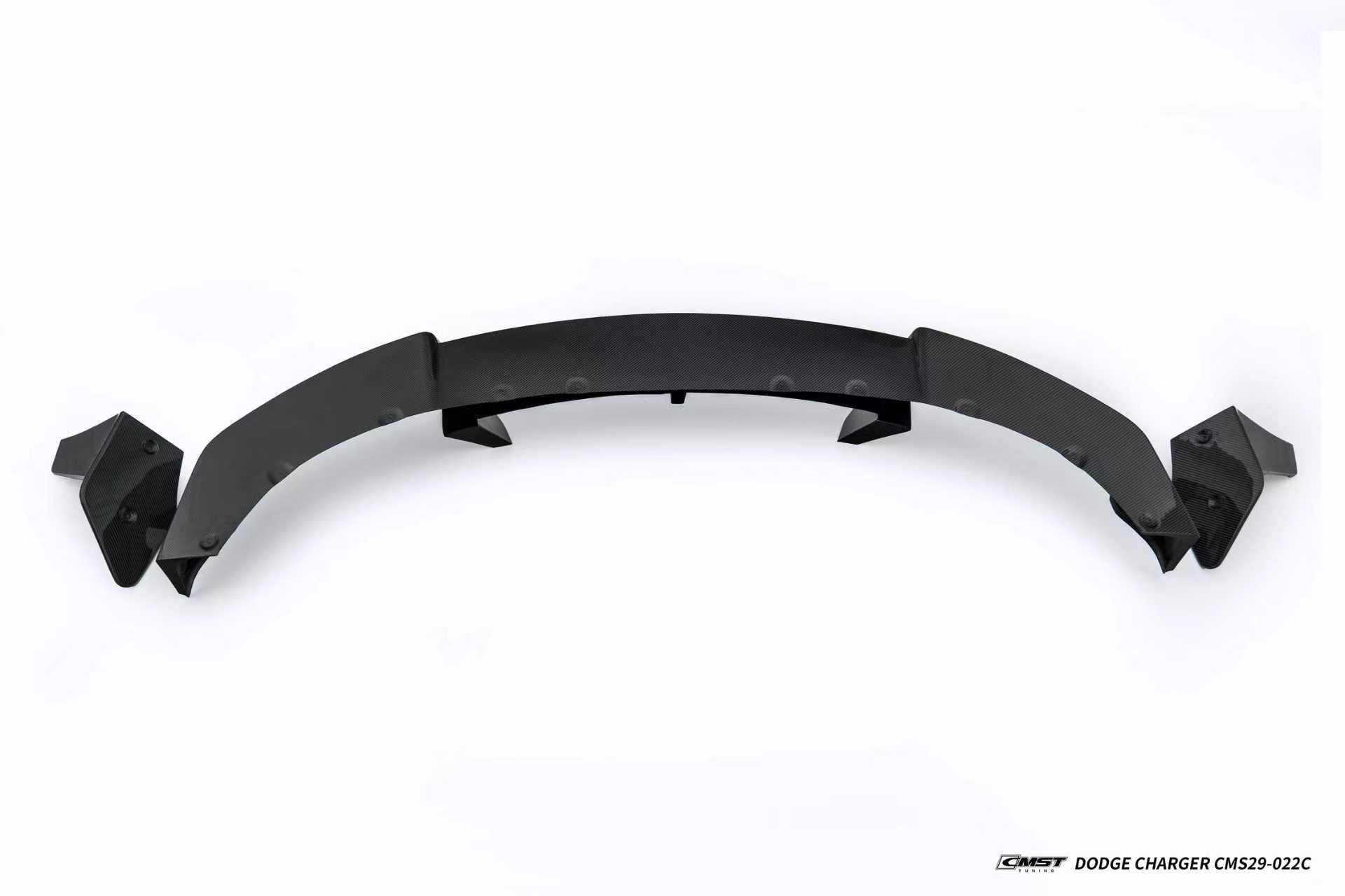 Dodge Charger & 2015 Scat Pack & 2016 Scat Pack, Hellcat & 2017 R/T, Daytona, Scat Pack, Hellcat & 2018 GT, R/T, Daytona, Scat Pack, Hellcat & 2019 GT, R/T, Scat Pack, Hellcat & 2020 GT, R/T, Scat Pack, Hellcat & 2021 GT, R/T, Scat Pack & 2022 GT, R/T, Scat Pack Non-widebody & 2023 GT, R/T, Scat Pack Non-widebody with Aftermarket Parts - SRT Style Front Lip Carbon Fiber / FRP from CMST Tuning