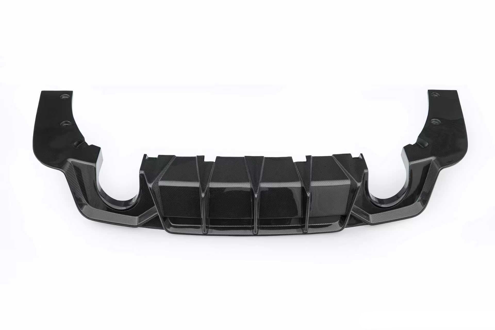 Dodge Charger & 2015 Scat Pack & 2016 Scat Pack, Hellcat & 2017 R/T, Daytona, Scat Pack, Hellcat & 2018 GT, R/T, Daytona, Scat Pack, Hellcat & 2019 GT, R/T, Scat Pack, Hellcat & 2020 GT, R/T, Scat Pack, Hellcat & 2021 GT, R/T, Scat Pack & 2022 GT, R/T, Scat Pack Non-widebody & 2023 GT, R/T, Scat Pack Non-widebody with Aftermarket Parts - SRT Style Rear Diffuser Carbon Fiber / FRP from CMST Tuning