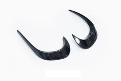 Dodge Charger Hellcat Scat Pack Daytona 392 GT SXT SE R/T 2015 2016 2017 2018 2019 2020 2021 2022 2023 with Aftermarket Parts - SRT Style Upper Valences Carbon Fiber / FRP from CMST Tuning