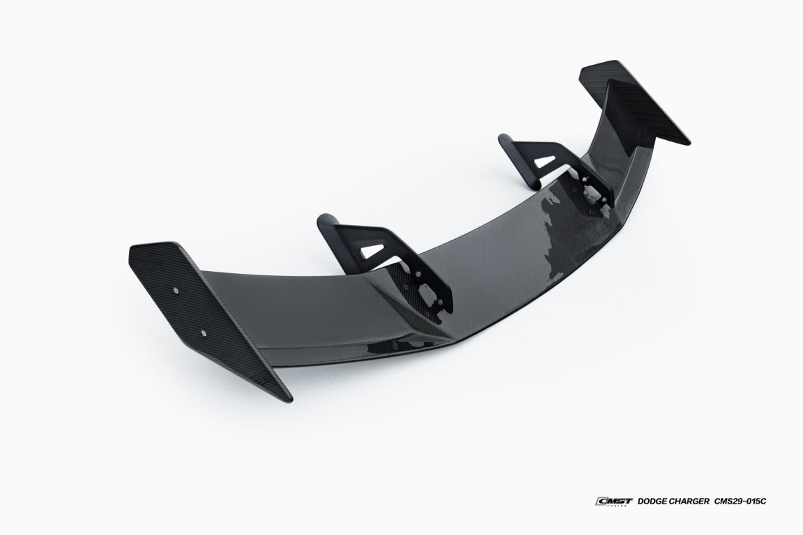 Dodge Charger 2015-2023 Aftermarket Parts - GT FRP & Carbon Fiber Rear Wing from CMST Tuning