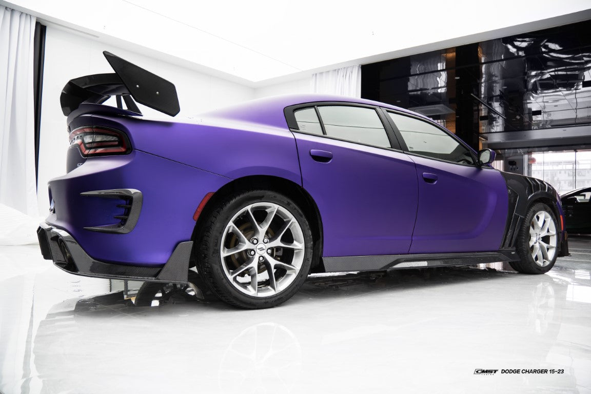 Dodge Charger 2015-2023 Aftermarket Parts - GT FRP & Carbon Fiber Rear Wing from CMST Tuning