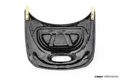 Ferrari F8 Tributo & Spider 2020 2021 2022 2023 with Aftermarket Parts - Hood Dry Pre-preg Carbon Fiber / FRP from CMST Tuning