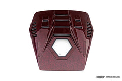 Ferrari F8 Tributo & Spider 2020 2021 2022 2023 with Aftermarket Parts - Rear Engine Trunk Deck Lid Dry Pre-preg Carbon Fiber / FRP from CMST Tuning