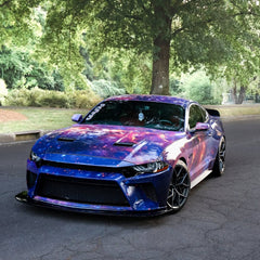 Ford Mustang GT 5.0 Mach1 Bullitt Ecoboost 2.3 S550.2 2018 2019 2020 2021 2022 2023 (Designed to be compatible with CMST S550.2 Bumper only.does not fit stock bumper.) with Aftermarket Parts - Front Bumper & Lip Carbon Fiber / FRP from CMST Tuning