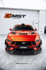 Ford Mustang S650 GT 2024-ON with Aftermarket Parts - Front Canards Carbon Fiber / FRP from CMST Tuning