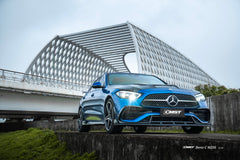 Mercedes Benz C-Class C43 AMG C300 (with sport-package bumper) W206 S206 2021-ON with Aftermarket Parts - Front Canards Carbon Fiber / FRP from CMST Tuning