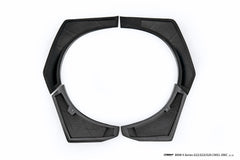 BMW 4 Series M440 430 G22 G23 2020-ON with Aftermarket Parts - HORIZON Front Fender Flares Wheel Arches Dry Pre-preg Carbon Fiber / FRP from CMST Tuning