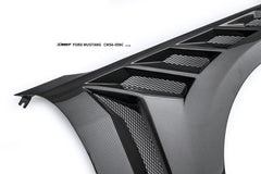 Ford Mustang S650 2.3 Ecoboost 5.0 GT Dark Horse 2024-ON with Aftermarket Parts - Front Fenders Carbon Fiber / FRP from CMST Tuning