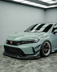 Honda Civic Type-R FL5 2023 2024 with Aftermarket Parts - Front Fenders Pre-preg Carbon Fiber / FRP from CMST Tuning