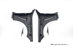 Mercedes Benz CLE-Class AMG CLE 53 / 450 / 300 C236 A236 2024-ON with Aftermarket Parts - Front Fenders Dry Pre-preg Carbon Fiber / FRP from CMST Tuning