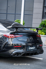 Mercedes Benz CLE-Class AMG CLE 53 / 450 / 300 C236 2024-ON with Aftermarket Parts - Rear Wing Dry Pre-preg Carbon Fiber / FRP from CMST Tuning