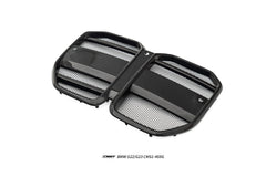 BMW 4 Series M440 430 G22 G23 2020-ON with Aftermarket Parts - (Without & With ACC) Front Grill Dry Pre-preg Carbon Fiber / FRP from CMST Tuning