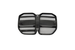 BMW 4 Series M440 430 G22 G23 2020-ON with Aftermarket Parts - (Without & With ACC) Front Grill Dry Pre-preg Carbon Fiber / FRP from CMST Tuning