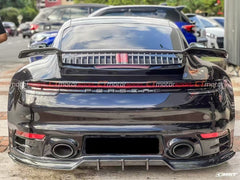 992 Targa Rear Defuser Porsche 992 992.1 S/T/4S/ Targa 4/S/GTS Aftermarket Parts CMST Tuning ...