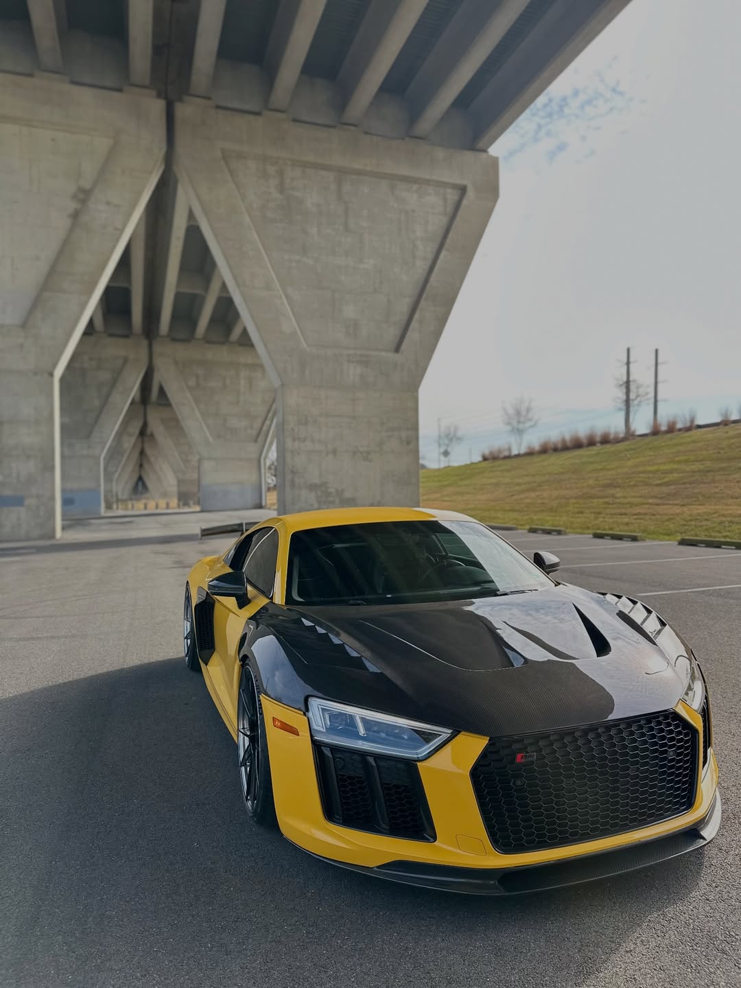 CMST Tuning Carbon Fiber Front Lip for Audi R8 2016-2019