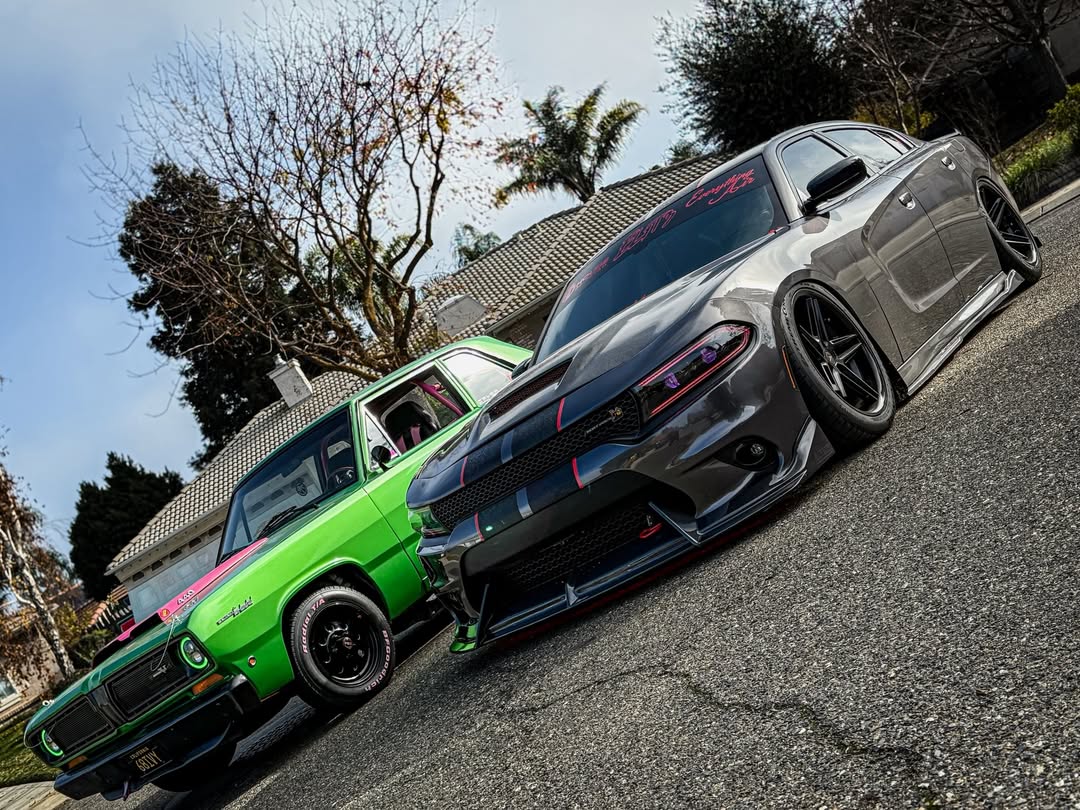 Dodge Charger 2015 Scat Pack & 2016 Scat Pack, Hellcat & 2017 R/T, Daytona, Scat Pack, Hellcat & 2018 GT, R/T, Daytona, Scat Pack, Hellcatwith & 2019 GT, R/T, Scat Pack, Hellcat & 2020 GT, R/T, Scat Pack, Hellcat & 2021 GT, R/T, Scat Pack & 2022-2023 GT, R/T, Scat Pack Non-widebody Aftermarket Parts - Front Lip Carbon Fiber from CMST Tuning