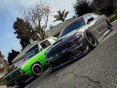 Dodge Charger 2015 Scat Pack & 2016 Scat Pack, Hellcat & 2017 R/T, Daytona, Scat Pack, Hellcat & 2018 GT, R/T, Daytona, Scat Pack, Hellcatwith & 2019 GT, R/T, Scat Pack, Hellcat & 2020 GT, R/T, Scat Pack, Hellcat & 2021 GT, R/T, Scat Pack & 2022-2023 GT, R/T, Scat Pack Non-widebody Aftermarket Parts - Front Lip Carbon Fiber from CMST Tuning
