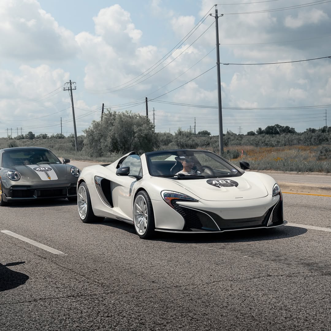 McLaren 650S 2015 2016 with Aftermarket Parts - Front Lip Carbon Fiber / FRP from CMST Tuning