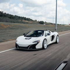 McLaren 650S 2015 2016 with Aftermarket Parts - Front Lip Carbon Fiber / FRP from CMST Tuning