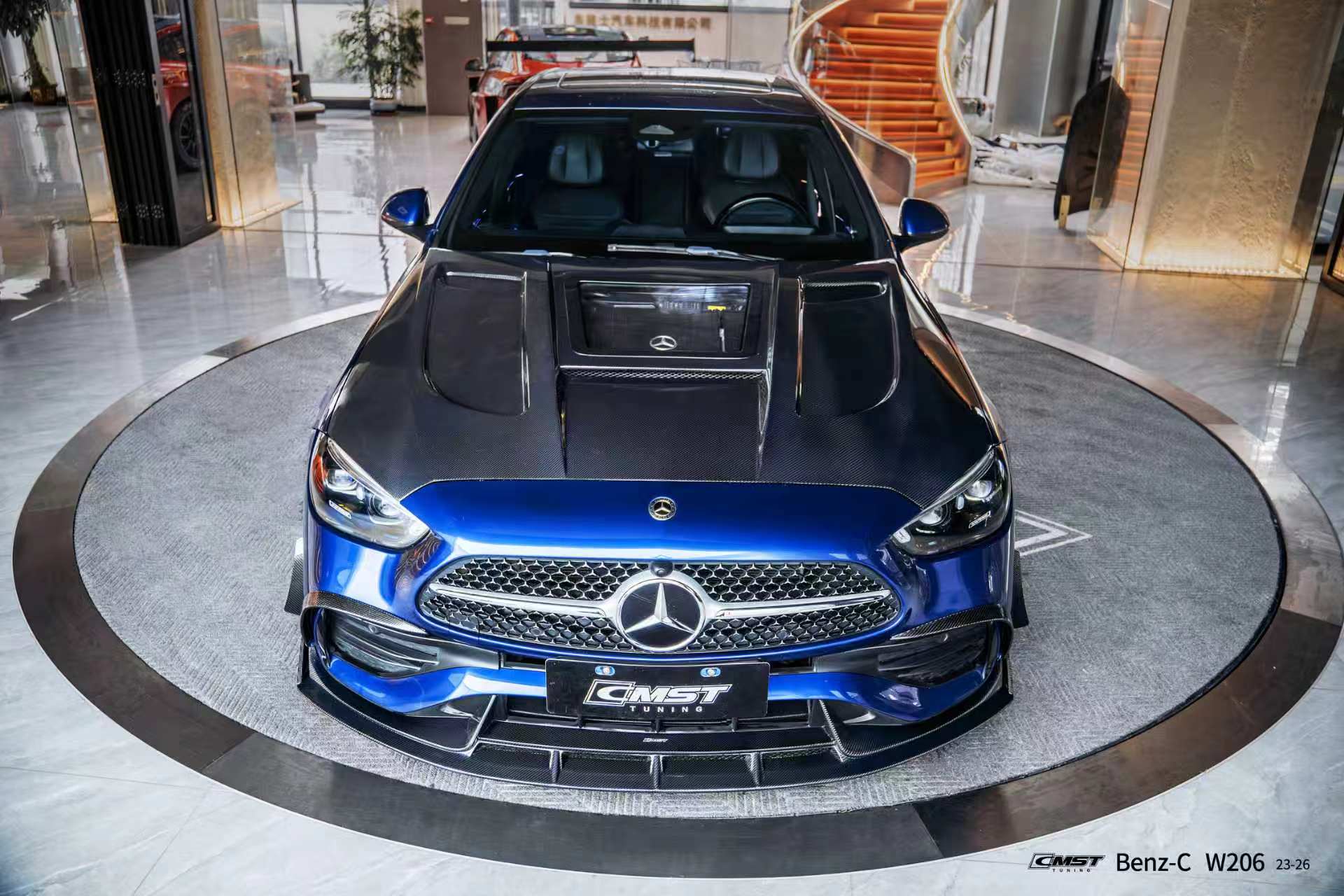 mercedes benz c class coupe front bumper lip MCARCAR KIT for C-Class W205 2019-2020 C205 A205 C200 C300 2D 4D Chin Spoiler Splitter Protector Factory Outlet (Dry Carbon Fiber) : Automotive Class AMG Line models to deliver a bold For Mercedes-Benz C180 C200 C230