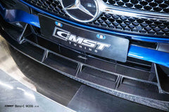 Mercedes Benz C-Class C43 AMG C300 (with sport-package bumper) W206 S206 2021-ON with Aftermarket Parts - Front Lip Carbon Fiber / FRP from CMST Tuning