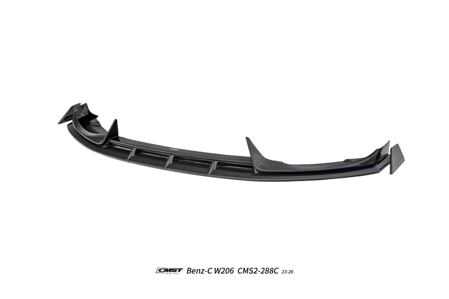 Mercedes Benz C-Class C43 AMG C300 (with sport-package bumper) W206 S206 2021-ON with Aftermarket Parts - Front Lip Carbon Fiber / FRP from CMST Tuning