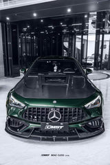 Mercedes Benz CLE-Class AMG CLE 53 C236 A236 2024-ON with Aftermarket Parts - Front Lip Dry Pre-preg Carbon Fiber / FRP from CMST Tuning