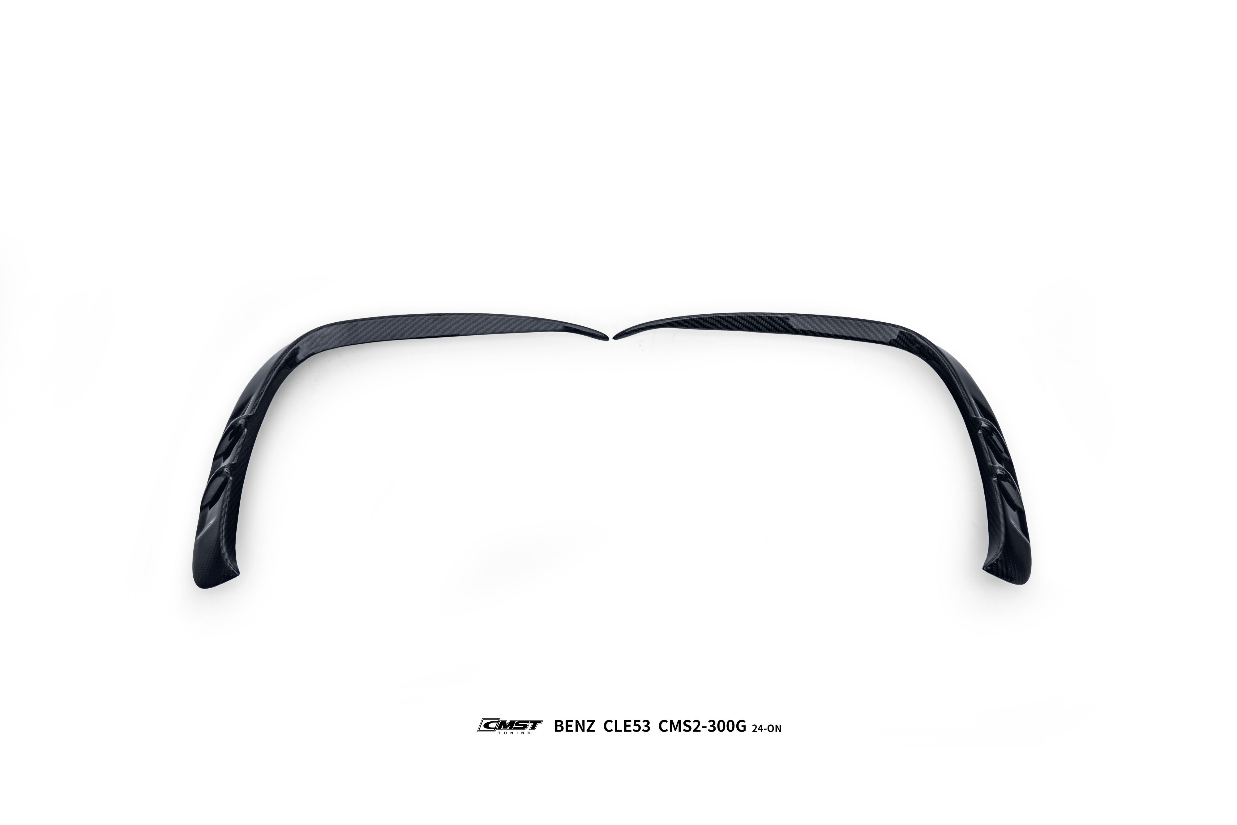 Mercedes Benz CLE-Class AMG CLE 53 / 450 / 300 C236 A236 2024-ON with Aftermarket Parts - Front Intake Vents Trim Dry Pre-preg Carbon Fiber / FRP from CMST Tuning