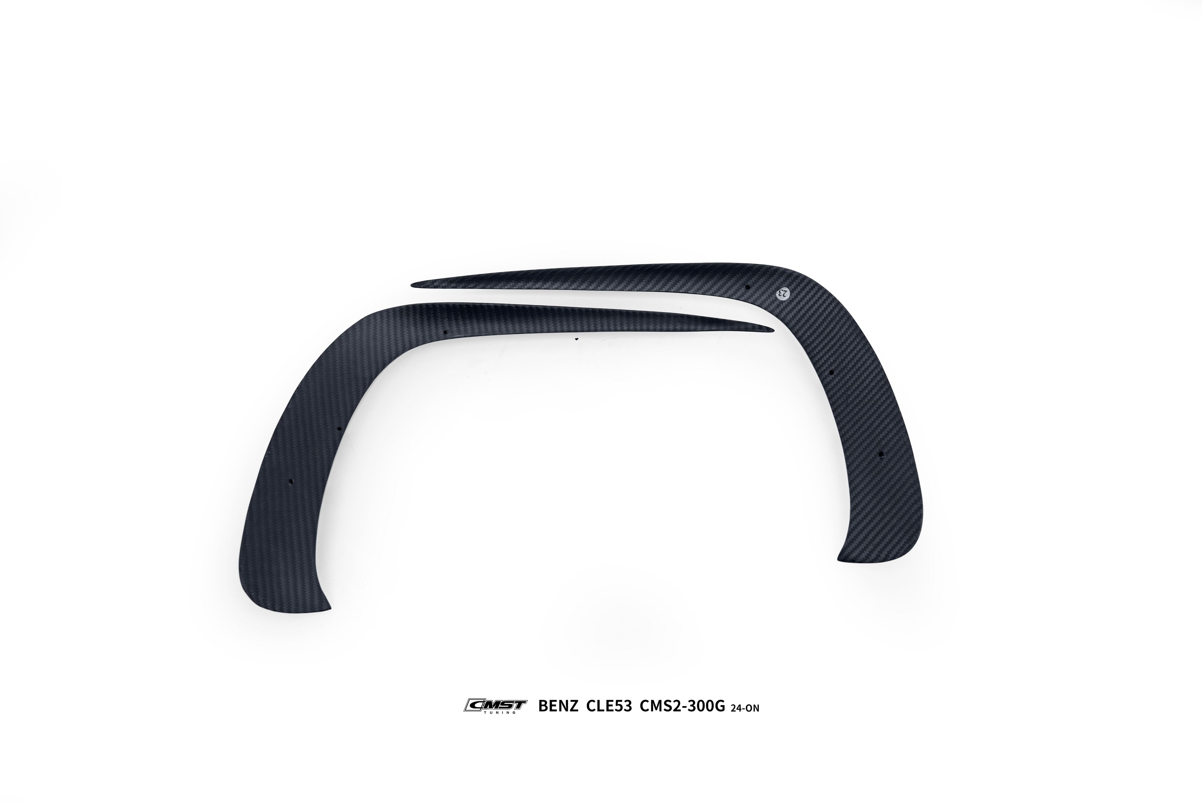 Mercedes Benz CLE-Class AMG CLE 53 / 450 / 300 C236 A236 2024-ON with Aftermarket Parts - Front Intake Vents Trim Dry Pre-preg Carbon Fiber / FRP from CMST Tuning