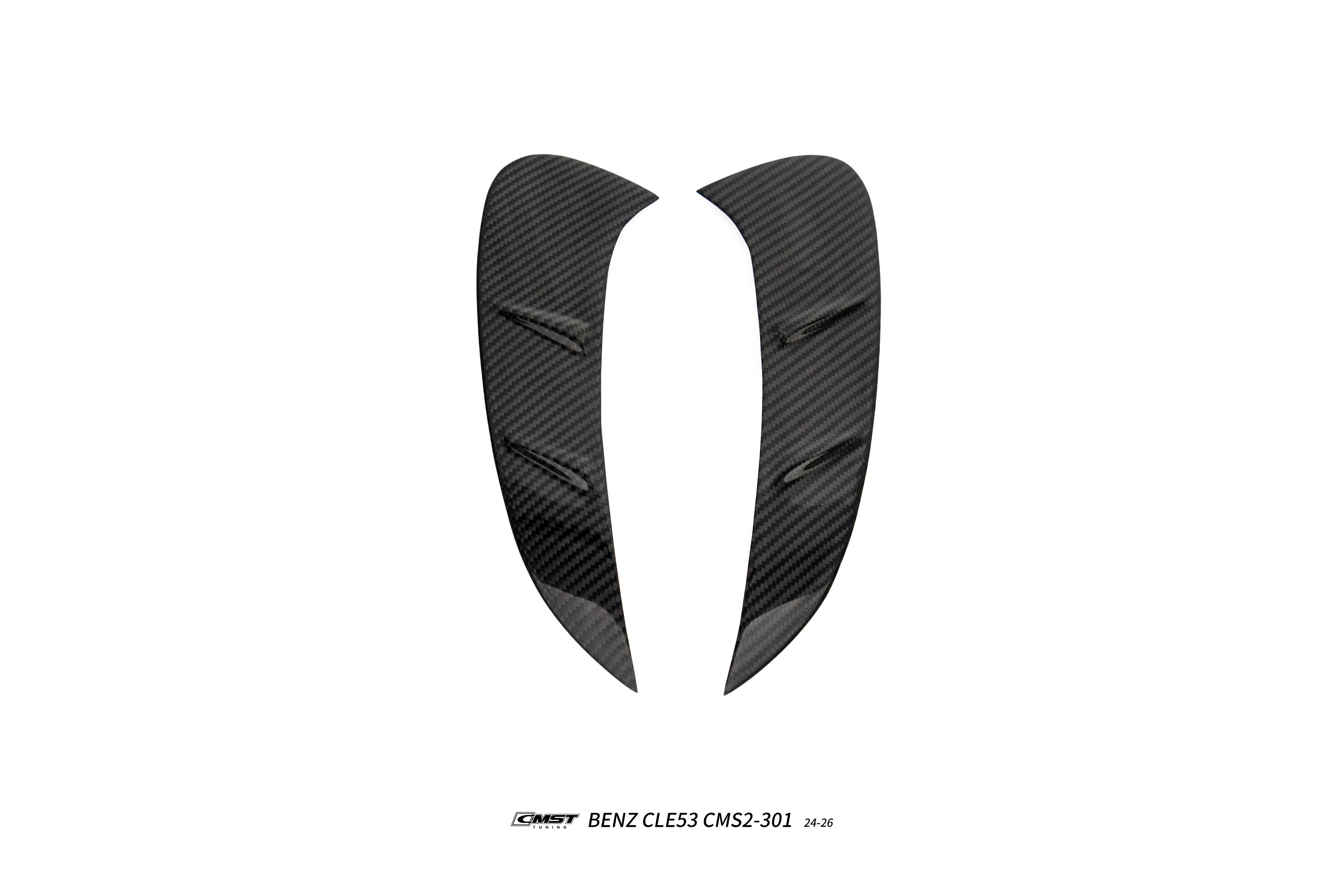 Mercedes Benz CLE-Class AMG CLE 53 / 450 / 300 C236 A236 2024-ON with Aftermarket Parts - Rear Bumper Trim Dry Pre-preg Carbon Fiber / FRP from CMST Tuning