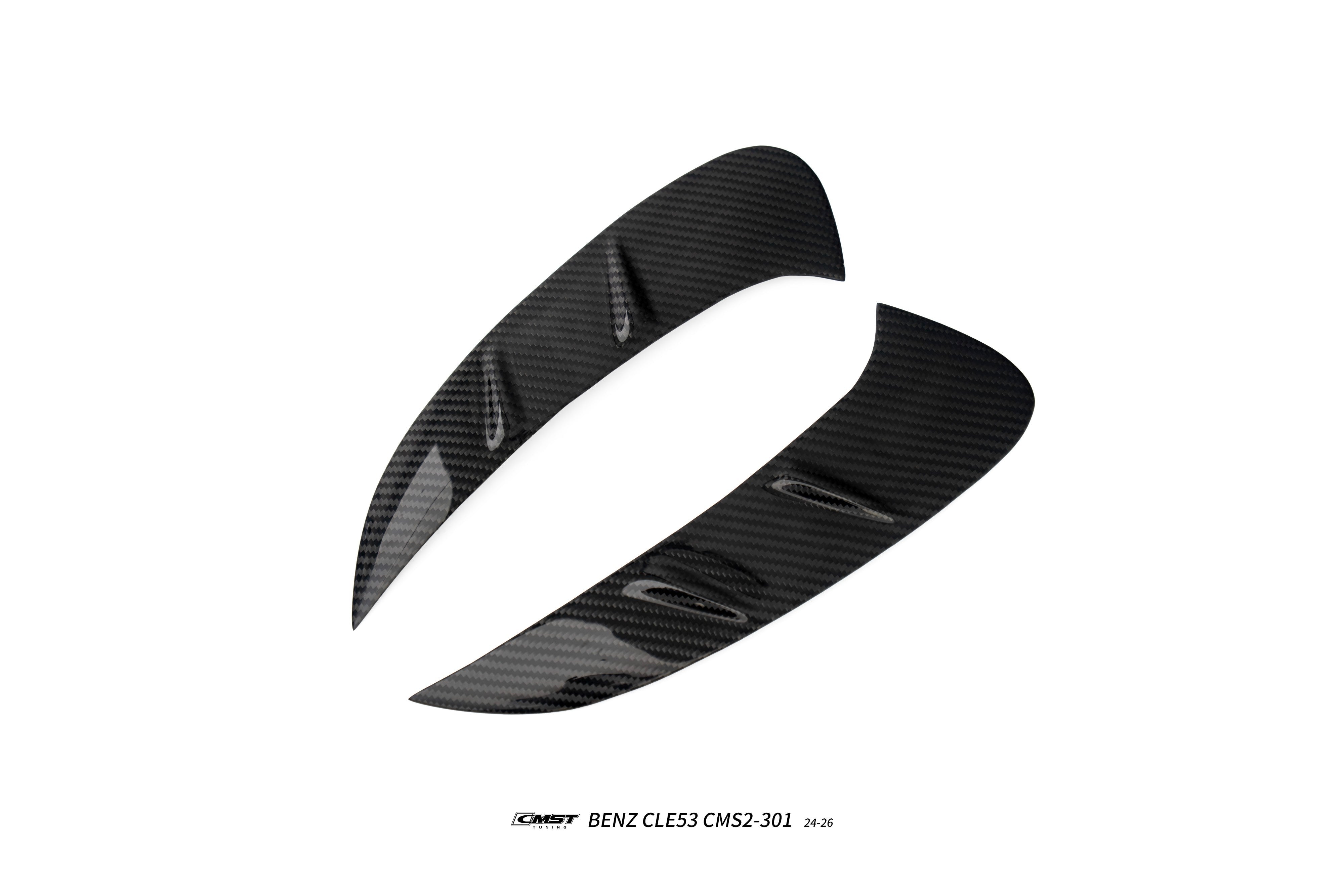 Mercedes Benz CLE-Class AMG CLE 53 / 450 / 300 C236 A236 2024-ON with Aftermarket Parts - Rear Bumper Trim Dry Pre-preg Carbon Fiber / FRP from CMST Tuning