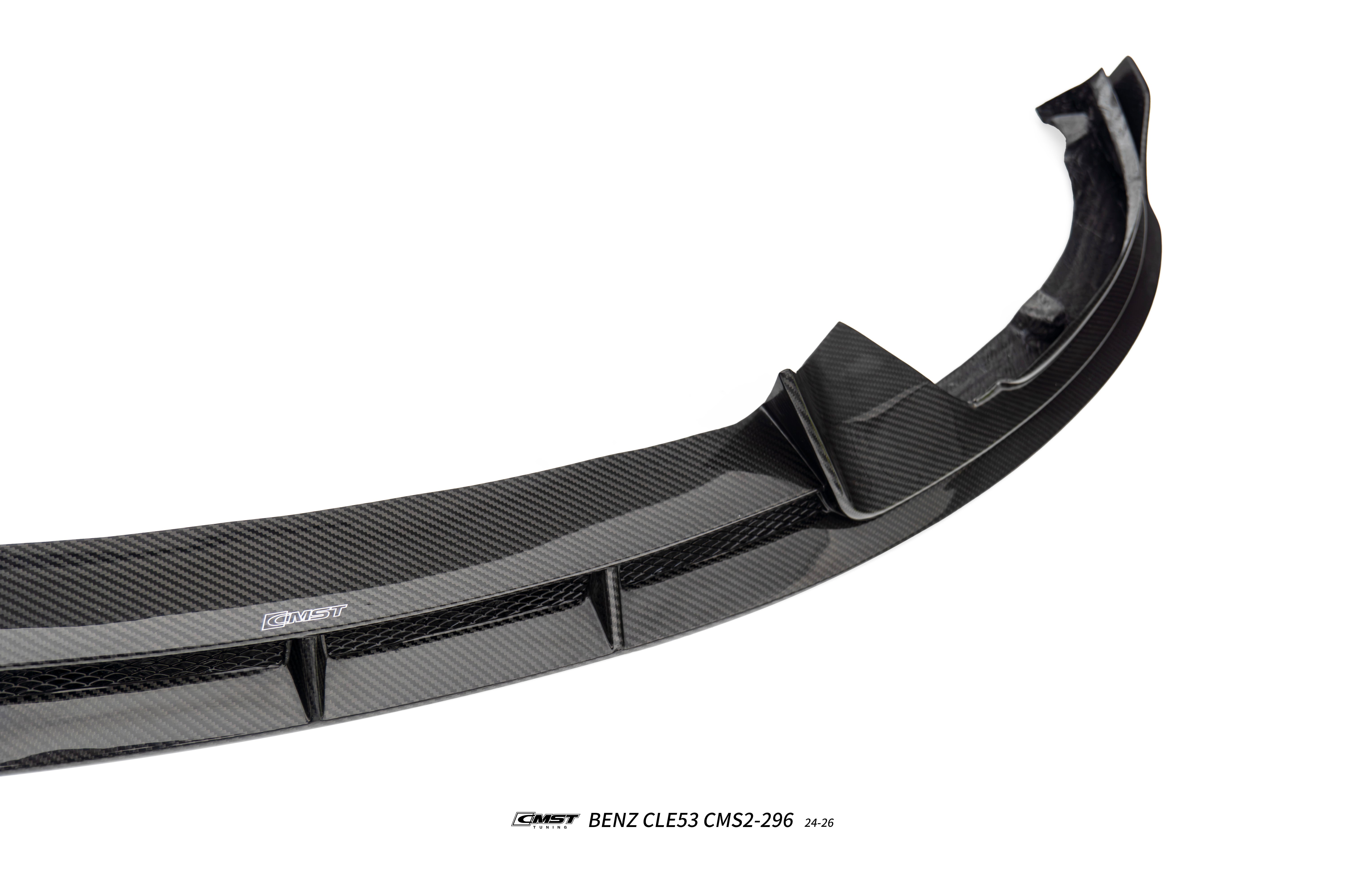 Mercedes Benz CLE-Class AMG CLE 53 C236 A236 2024-ON with Aftermarket Parts - Front Lip Dry Pre-preg Carbon Fiber / FRP from CMST Tuning