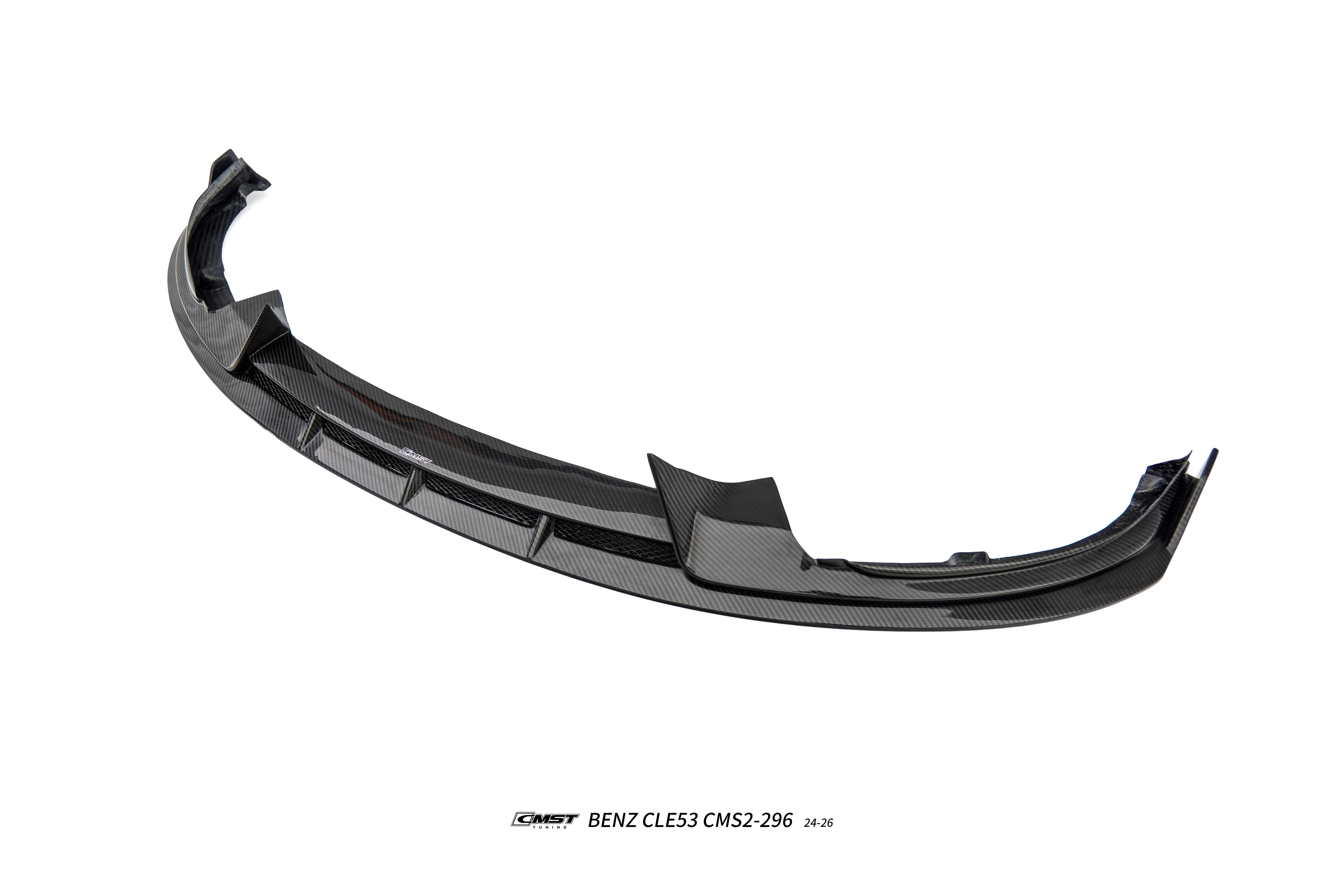 Mercedes Benz CLE-Class AMG CLE 53 C236 A236 2024-ON with Aftermarket Parts - Front Lip Dry Pre-preg Carbon Fiber / FRP from CMST Tuning