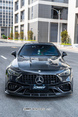 Mercedes Benz CLE-Class AMG CLE 53 / 450 / 300 C236 A236 2024-ON with Aftermarket Parts - Front Intake Vents Trim Dry Pre-preg Carbon Fiber / FRP from CMST Tuning