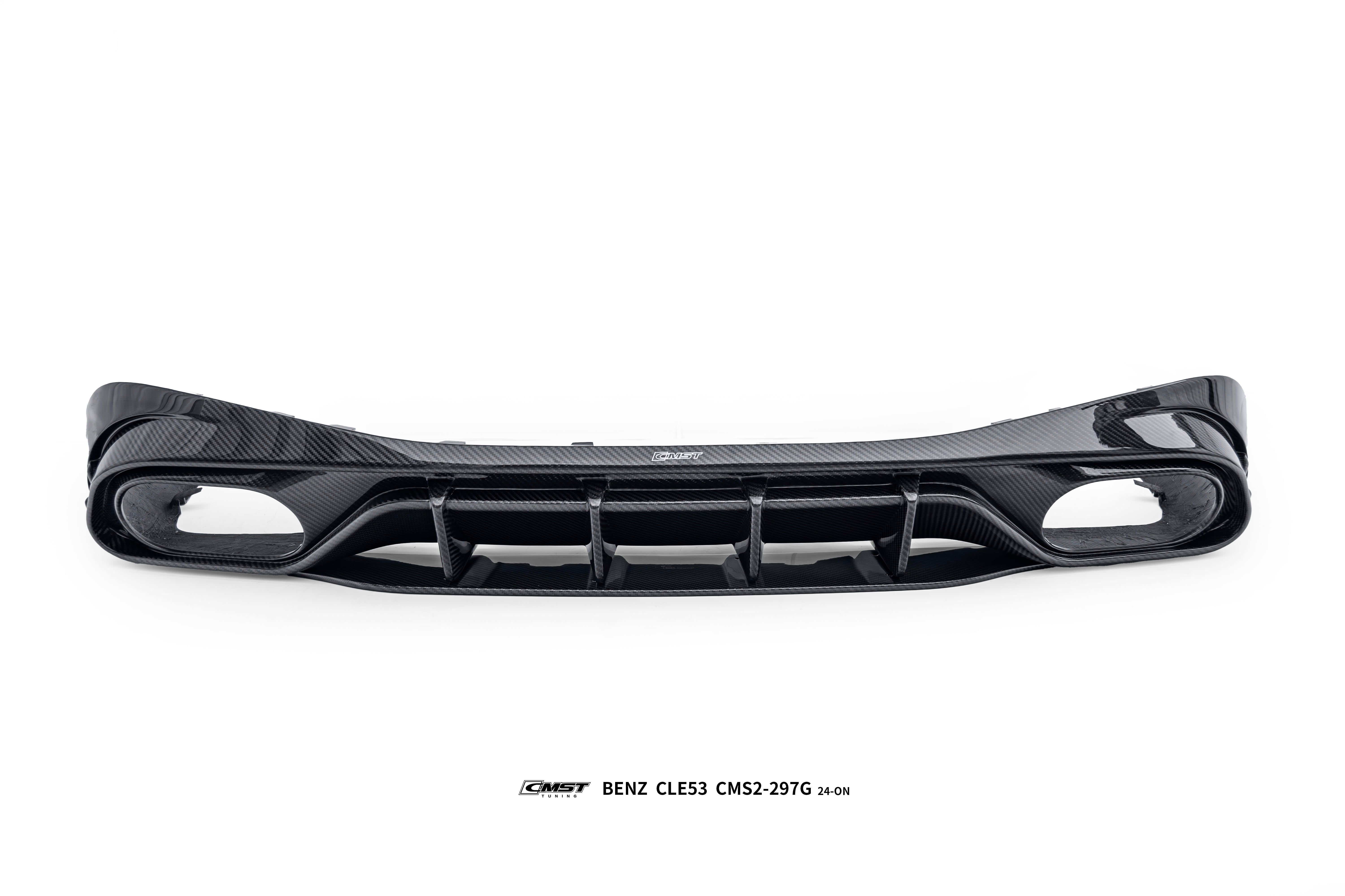 Mercedes Benz CLE-Class AMG CLE 53 C236 A236 2024-ON with Aftermarket Parts - Rear Diffuser Dry Pre-preg Carbon Fiber / FRP from CMST Tuning