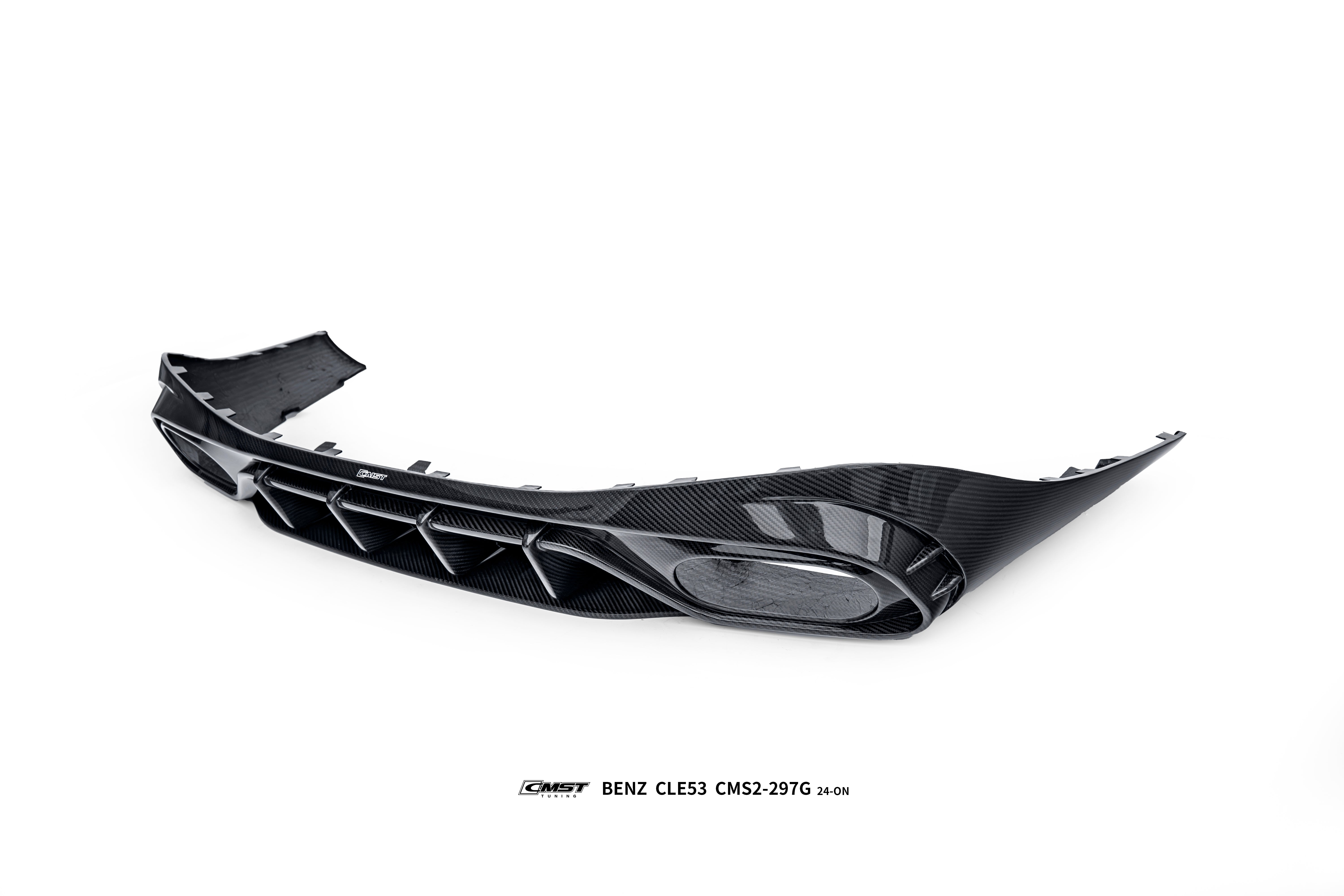 Mercedes Benz CLE-Class AMG CLE 53 C236 A236 2024-ON with Aftermarket Parts - Rear Diffuser Dry Pre-preg Carbon Fiber / FRP from CMST Tuning