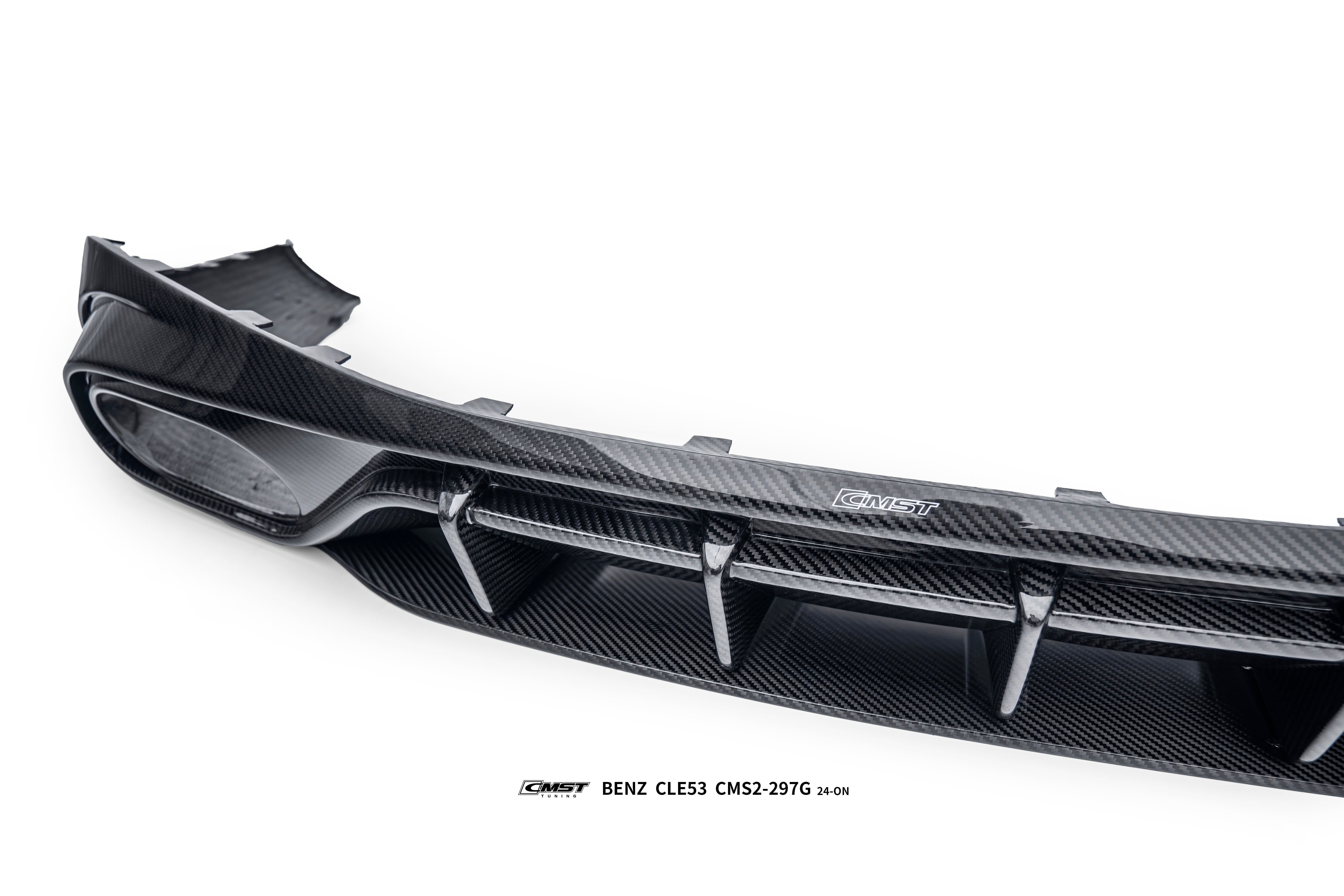 Mercedes Benz CLE-Class AMG CLE 53 C236 A236 2024-ON with Aftermarket Parts - Rear Diffuser Dry Pre-preg Carbon Fiber / FRP from CMST Tuning