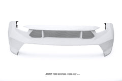 Ford Mustang S650 2.3 Ecoboost 5.0 GT Dark Horse 2024-ON with Aftermarket Parts - GTD Style Front Bumper & Lip Carbon Fiber / FRP from CMST Tuning