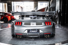 Ford Mustang S650 2.3 Ecoboost 5.0 GT Dark Horse 2024-ON with Aftermarket Parts - GTD Style Full Complete Kit Carbon Fiber / FRP from CMST Tuning