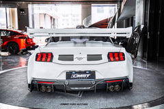 Ford Mustang S650 2.3 Ecoboost 5.0 GT Dark Horse 2024-ON with Aftermarket Parts - GTD Style Full Complete Kit Carbon Fiber / FRP from CMST Tuning