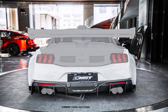 Ford Mustang S650 2.3 Ecoboost 5.0 GT Dark Horse 2024-ON with Aftermarket Parts - GTD Style Full Complete Kit Carbon Fiber / FRP from CMST Tuning