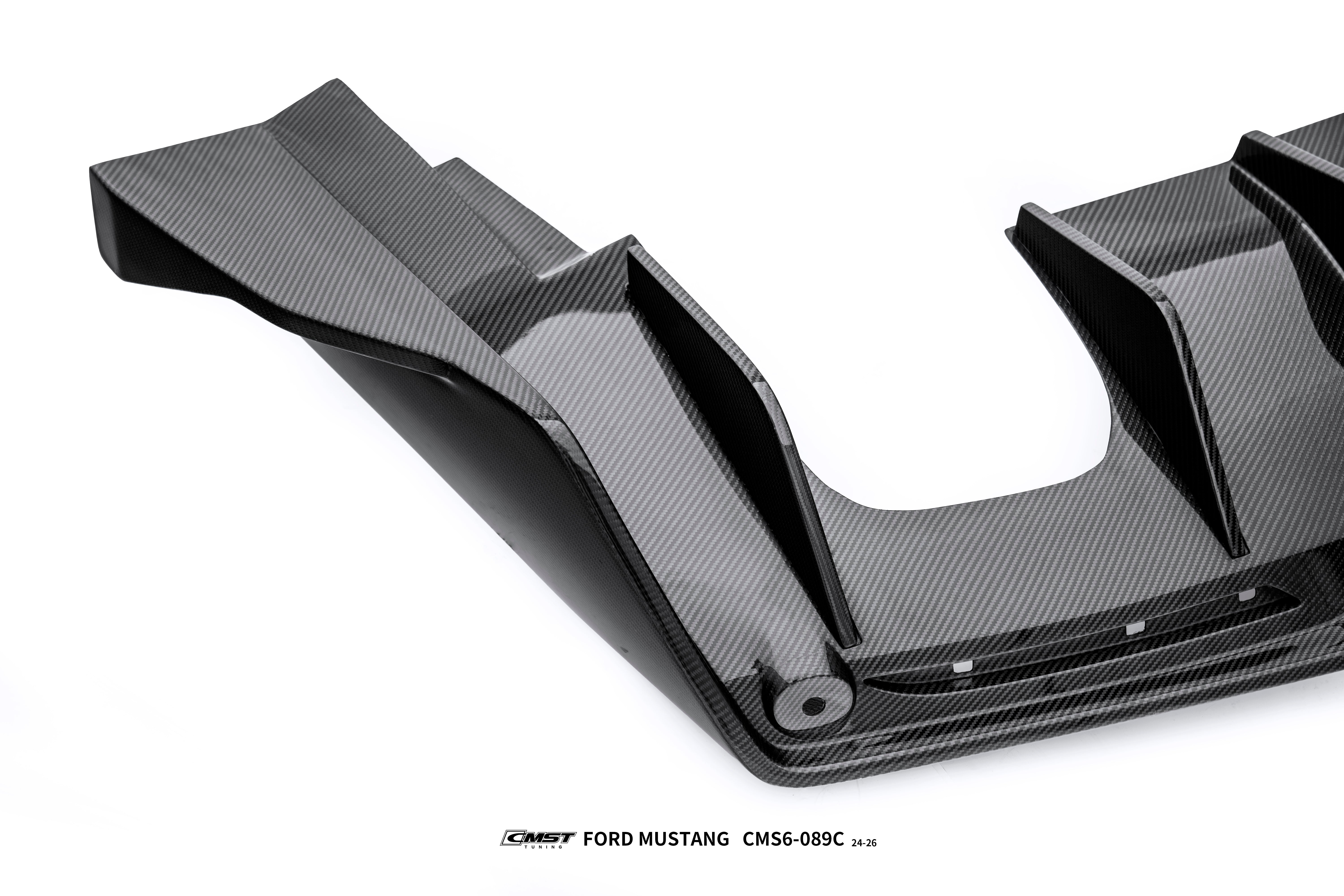 Ford Mustang S650 2.3 Ecoboost 5.0 GT Dark Horse 2024-ON with Aftermarket Parts - GTD Style Full Complete Kit Carbon Fiber / FRP from CMST Tuning