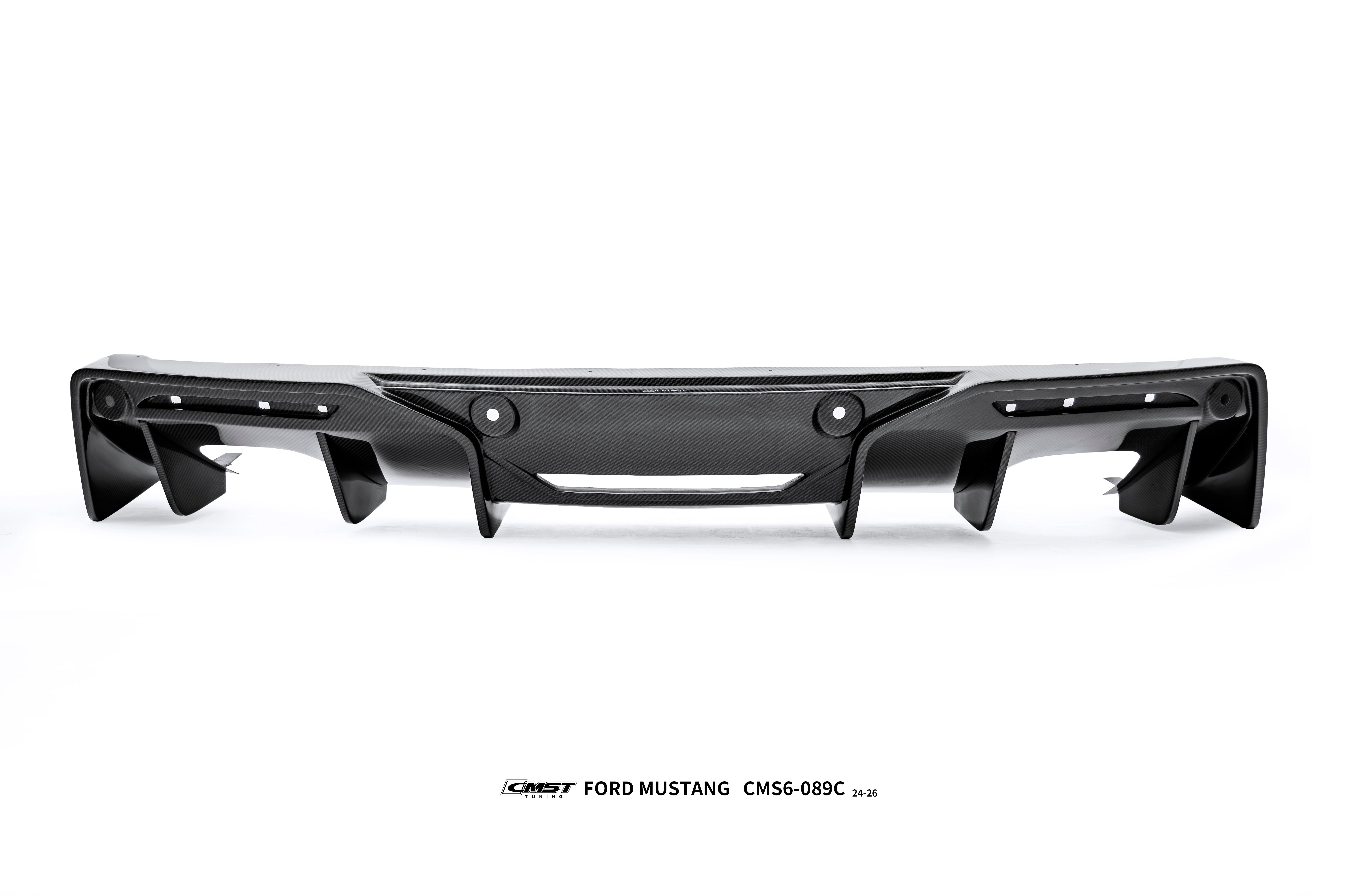 Ford Mustang S650 2.3 Ecoboost 5.0 GT Dark Horse 2024-ON with Aftermarket Parts - GTD Style Full Complete Kit Carbon Fiber / FRP from CMST Tuning