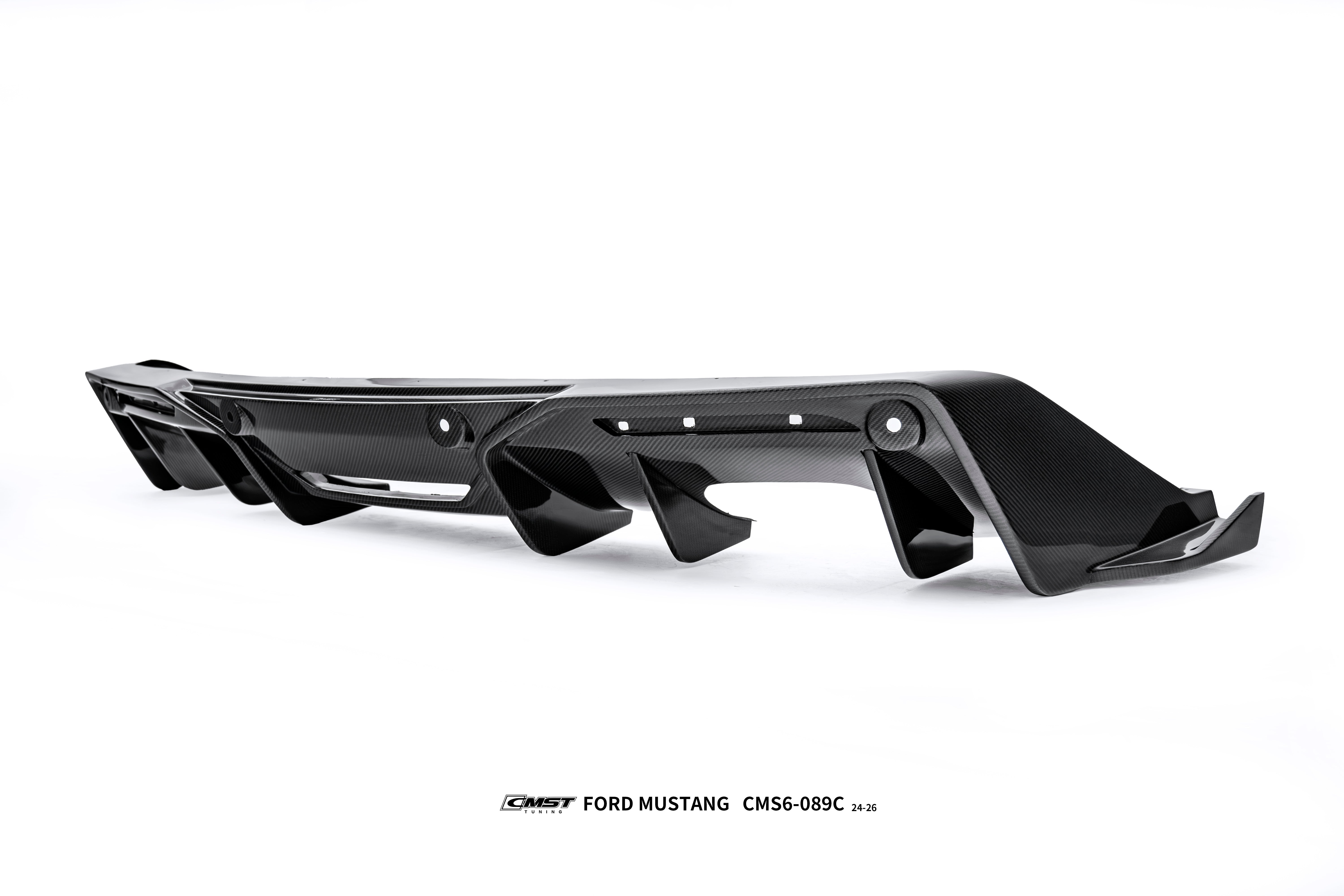 Ford Mustang S650 2.3 Ecoboost 5.0 GT Dark Horse 2024-ON with Aftermarket Parts - GTD Style Full Complete Kit Carbon Fiber / FRP from CMST Tuning