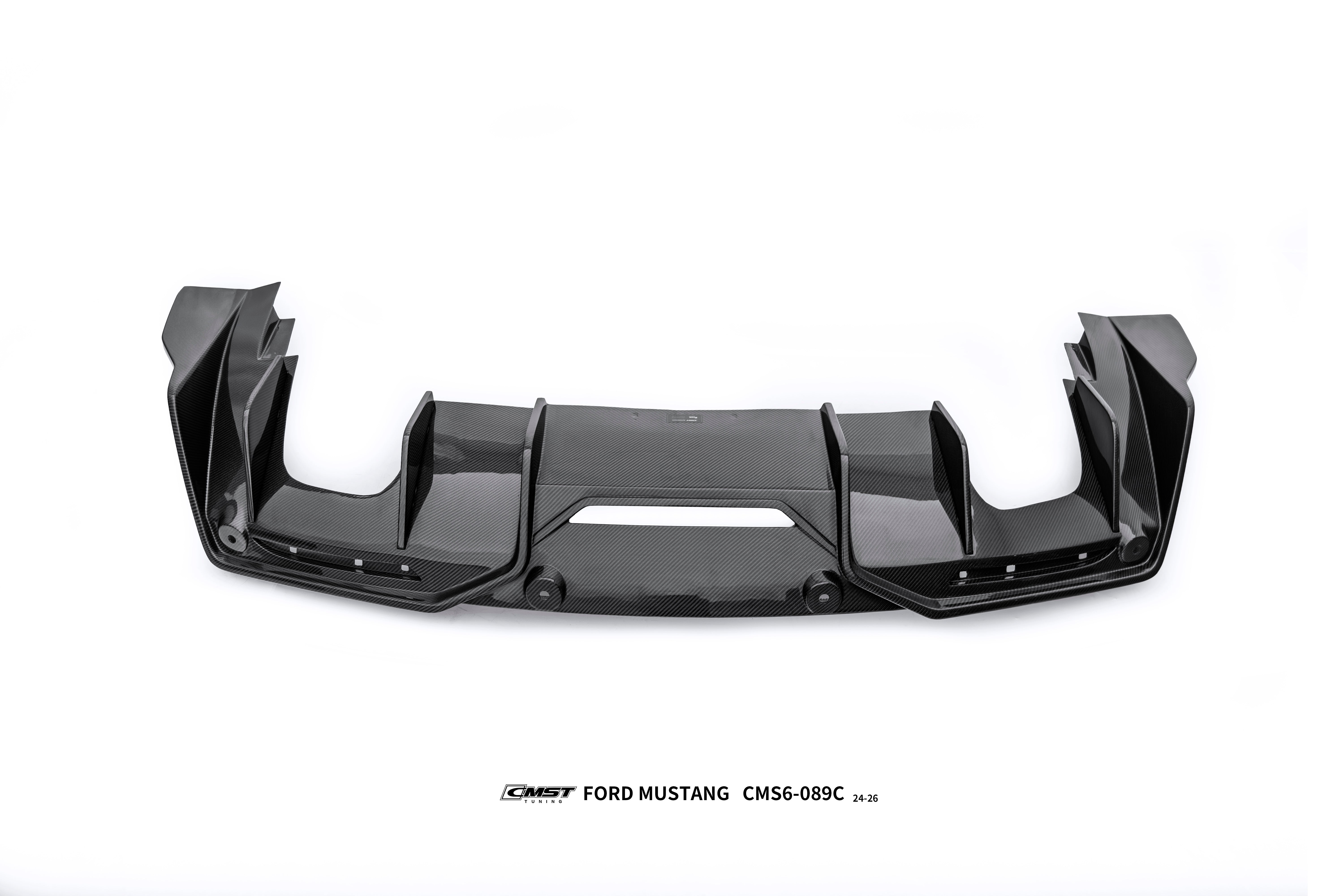 Ford Mustang S650 2.3 Ecoboost 5.0 GT Dark Horse 2024-ON with Aftermarket Parts - GTD Style Full Complete Kit Carbon Fiber / FRP from CMST Tuning